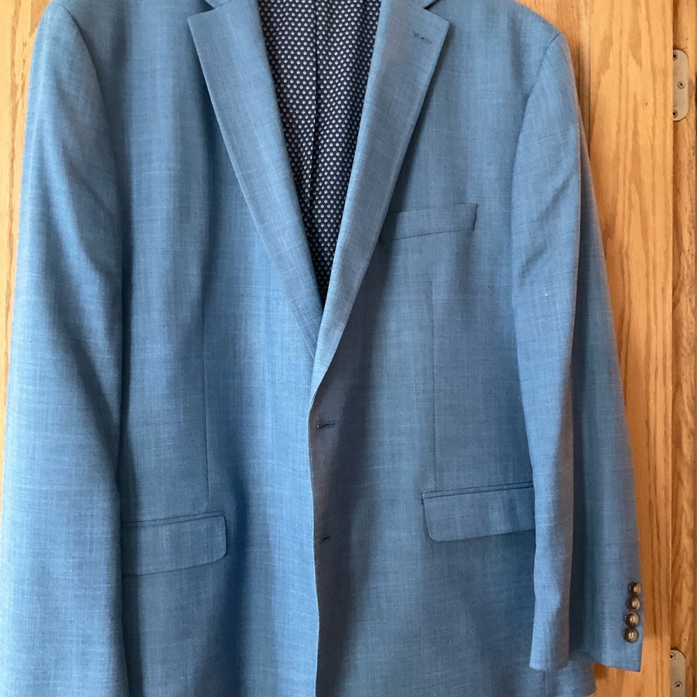 Chaps Light Blue Sport Coat